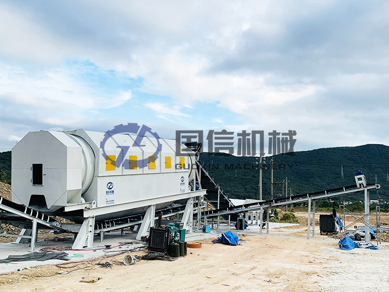 建築垃圾分(fēn)揀生(shēng)産線