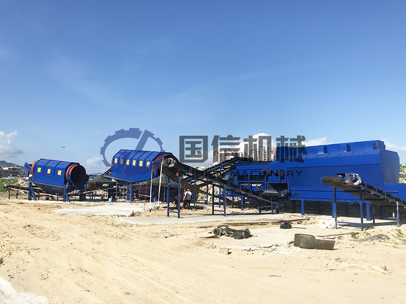 陳腐垃圾分(fēn)揀生(shēng)産線