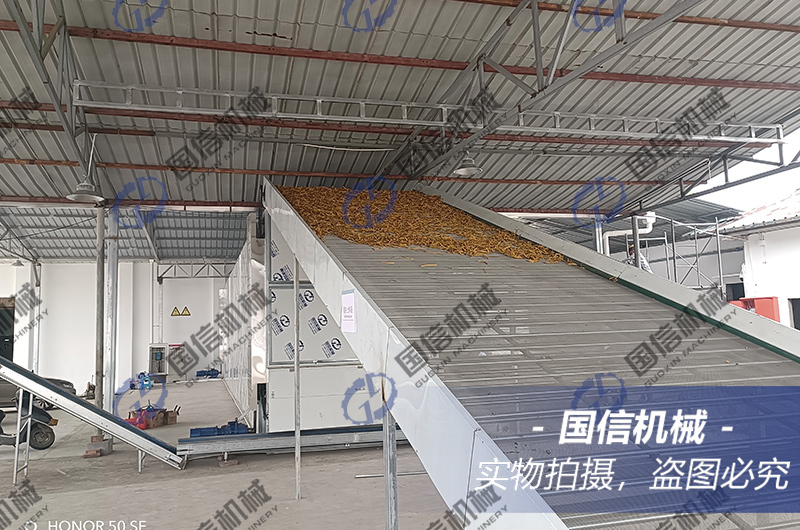 成都(dōu)黃(huáng)柏烘幹試機(jī)現(xiàn)場(chǎng)