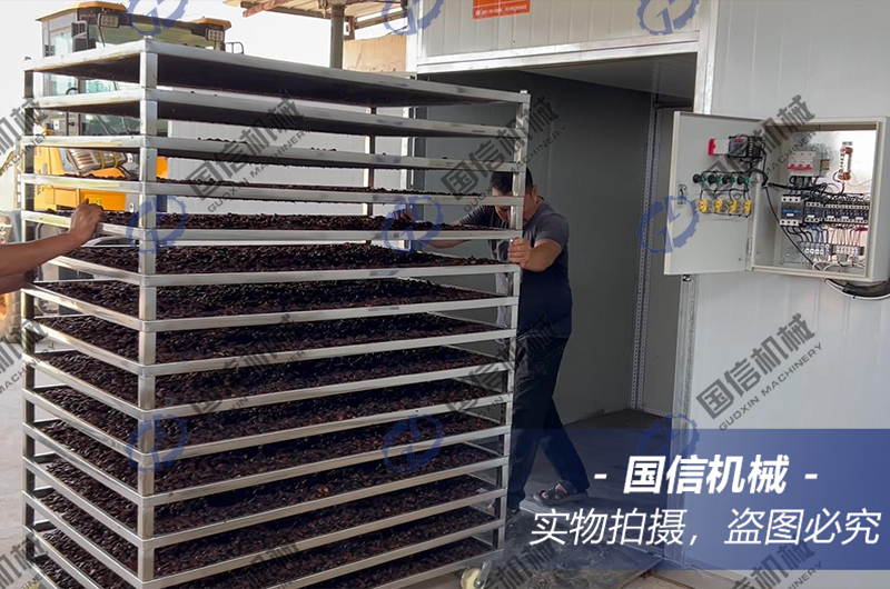 新鄉(xiāng)客戶土(tǔ)鼈蟲烘幹現(xiàn)場(chǎng)